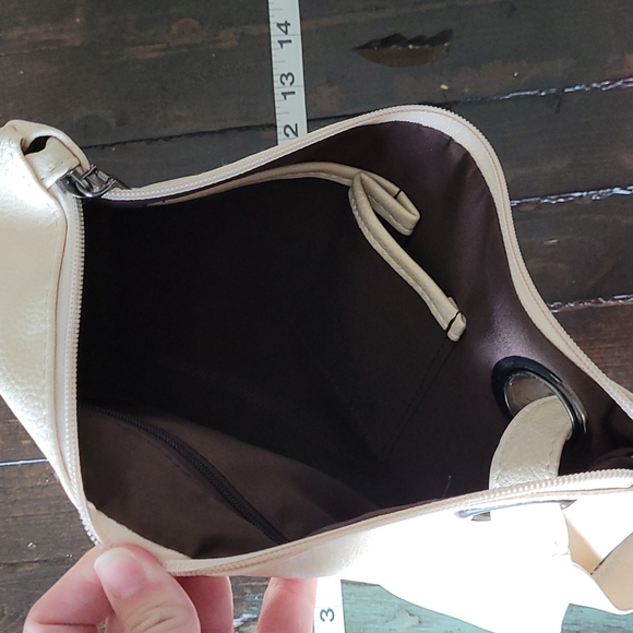 New (w/o tag) Taupe Wristlet Handbag - Picture 3 of 3